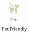 Pet friendly icon